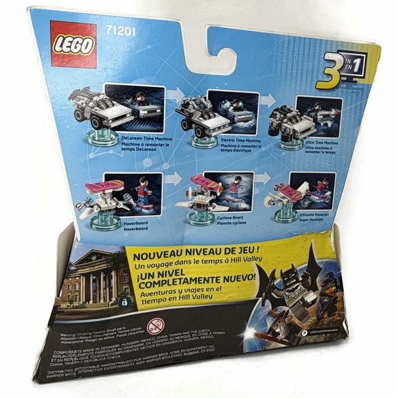 LEGO Dimensions Back To The Future Level Marty McFly DeLorean 94 Pieces 71201 - Picture 2 of 7